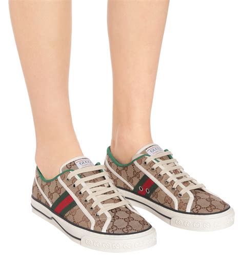 gucci sneaker tennis|gucci tennis 1977 platform sneakers.